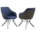 Coaster Furniture Trevon Blue and Brown Tufted Side Chairs (Set of 2)