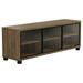 Coaster Furniture Westfield Aged Walnut 59-inch 3-door TV Console