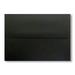 Jet Black 100 Boxed 70lb A2 Envelopes 4-3/8 x 5-3/4 for Enclosures Invitations from The Envelope Gallery