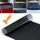 BAMILL Car Front Windscreen Black Transparent Solar Film Anti-UV Sun Shade 140*25CM