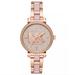 Michael Kors Accessories | Michael Kors Sofie Women's Rose Gold Pink Acetate Glitz Watch Mk4336 | Color: Gold/Pink | Size: Os