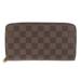 Louis Vuitton Accessories | Louis Vuitton Louis Vuitton Damier Zippy Round Long Wallet Ebene Rose Balleri... | Color: Tan | Size: Os