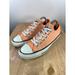 Converse Shoes | Converse Chuck Taylor All Star Ox Neon Orange White Low Top Casual Sneakers | Color: Orange/White | Size: 7.5