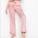 Victoria's Secret Intimates & Sleepwear | Last 1nib Vs Iconic Pink Stripes Pj Pants | Color: Pink | Size: Various