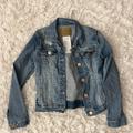 Levi's Jackets & Coats | Levi Distressed Jean Jacket | Color: Blue | Size: Mg