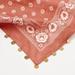 Anthropologie Accessories | Anthropologie Llani Coin Embellished Bandana In Mauve | Color: Pink | Size: Os