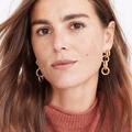 Madewell Jewelry | New Madewell Vintage Gold Single Chain Style Earrings | Color: Gold | Size: Os