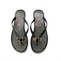 Coach Shoes | Coach Black Landon Jelly Bow Flip Flops | Color: Black | Size: 7