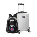 MOJO Silver Chicago Cubs Personalized Deluxe 2-Piece Backpack & Carry-On Set