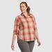 Eddie Bauer Women's On The Go Performance Long-Sleeve Shirt - Geranium - Size XXL