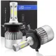 Ampoules LED pour éclairage de voiture ampoule de sauna 72W 8000LM 9004 K pour 9V à 36V portée