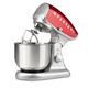 G3 Ferrari - Pastaio Deluxe Robot mixer 1200 w Rouge, Argent