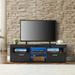 Modern TV Stand with 16 RGB LED Backlight and Remote Control and Large Storage Drawer, Fits up to 55 Inch TV