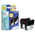 Pelikan 4107855/B13B13 Ink cartridge black twin pack, 2x450 pages 13ml