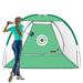 7x5 Ft Foldable Golf Training Net Garden Grassland Golf Practice Tent Golf Hitting Nets with Carry Bag for Backyard Driving Range Chipping Golf Net for Indoor Driving Range Swing Cue Aosijia ChYoung