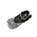 Performance Dance Shoes For Girls Childrens Shoes Pearl Rhinestones Shining Kids Princess Shoes Baby Girls Shoes For Party And Wedding Girls Shoes Flip Flops