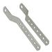 CE Smith - Adjustable Keel Roller Brackets - Brackets for Boat Trailer Accessories - Silver