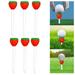 6Pcs Golf Rubber Tees Golf Simulator Tees Height Adjustable Easy to Carry Portable Golf tees golf Mat Tees for Outdoor Backyard Accessories