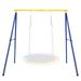 Gymax Extra Large Heavy Duty A-Frame Steel Swing Stand All-Steel Metal Swing Frame
