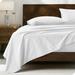 Bare Home Organic 100% Cotton Percale Sheet Set Cotton Percale in White | California King | Wayfair 840105715351