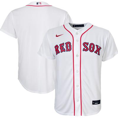 Boston Red Sox Nike Offizielles Replica-Heimtrikot – Kinder Image