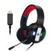 Gaming Headset Headset With 7.1 Surround Sound Stereo Headset With Noise Canceling Mic & Led Light