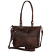 Madosh Women s Shoulder Tote Bag Genuine Leather Large Handbag Crossbody Office Laptop Bag Brown Purse for Ladies