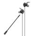 Altec Lansing Combat 3.5mm Gaming Earbuds with Microphone Inline Controls - Black