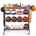 WFX Utility™ Westervelt Freestanding Basketball Rack | 47.4 H x 41.3 W x 18.8 D in | Wayfair F0A16201321E41DA9FFDE27199A527D6