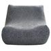 Grovelane Caterpillar Beanbag Chair Cover - Fireside Chair Cover, Fits Most Tatami Bean Bag Chair Polyester in Gray/Black/Brown | Wayfair