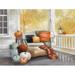 August Grove® October Porch by Julia Purinton - Wrapped Canvas Print Canvas in White | 36 H x 48 W x 1.25 D in | Wayfair