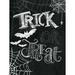 The Holiday Aisle® Trick or Treat 2 - Wrapped Canvas Print Metal | 40 H x 30 W x 1.25 D in | Wayfair 6939677857F34B6DAFFFD01D149D2CB7