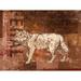 Loon Peak® Timber Wolf - Wrapped Canvas Print Metal in Brown/White | 24 H x 32 W x 1.25 D in | Wayfair ADF1581B28D349AA83F32E3EC357F29C