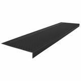 ROPPE 48" Diamond Square Nose Stair Tread Plastic | 0.13 H x 48 W x 12.06 D in | Wayfair 48301P100