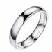 Kayannuo Bedroom Decor Christmas Clearance 4Mm Stainless Steel Smooth Titanium Steel Couple Jewelry Size 5-12 Living Room Decor