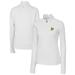 Women's Cutter & Buck White Oakland Athletics DryTec Traverse Stretch Quarter-Zip Pullover Top