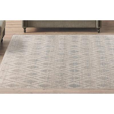 Teppich KAYOOM "Gene 425", beige (beige, blau), B:160cm H:8mm L:230cm, Polypropylen (PP), Teppiche Image