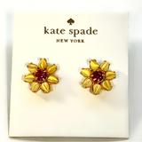 Kate Spade Jewelry | Kate Spade Brilliant Bouquet Stud Earrings In Yellow / Pink - | Color: Gold/Pink | Size: Os