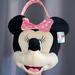 Disney Holiday | Disney Large Minnie Mouse Easter Basket Nwt | Color: Black/Pink | Size: Os