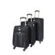 Suitcase Travel Bags Lightweight Suitcase 4 Wheel Trolley Bags Multi Pockets Bag (Large)