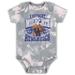 Newborn & Infant Gray Kentucky Wildcats Lil Rocker Tie-Dye Bodysuit