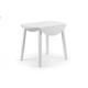 ScS Living Trafalgar White Dropleaf Dining Table