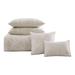 Tommy Bahama Home Beige Standard Cotton Reversible 5 Piece Comforter Set Polyester/Polyfill/Cotton in White | Wayfair USHS8K1252933