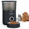 Puppykitty - puppy kitty 4L Distributeur de Croquettes pour Chats et Chiens, avec Bol en Acier