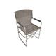 Fauteuil de Camping Director Pliant Tiny Camping-Car - Gris - Soplair