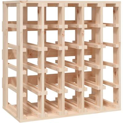 Weinregal 58,5x33x60,5 cm Massivholz Kiefer - Vidaxl Image
