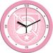 Sun Time Army Black Knights 11.5" Wall Clock Glass/Plastic in Pink | 11.5 H x 11.5 W x 1.5 D in | Wayfair ST-CO3-ABK-PWCLOCK