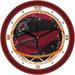 Sun Time South Carolina Gamecocks Basketball Wall Clock Glass/Plastic in Black/Brown/Red | 11.5 H x 11.5 W x 1.5 D in | Wayfair ST-CO3-SCG-SDCLOCK