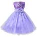 NKOOGH Girls Ball Dress Little Girl Dress Size 6 Children s Clothing Girls Fashion Sequin Mesh Fluffy Skirt Big Children Princess Flower Dress Skirt Children s Clothing