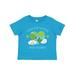 Inktastic This Kid Loves Earth Girls Toddler T-Shirt